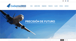 Desktop Screenshot of cadamadrid.com